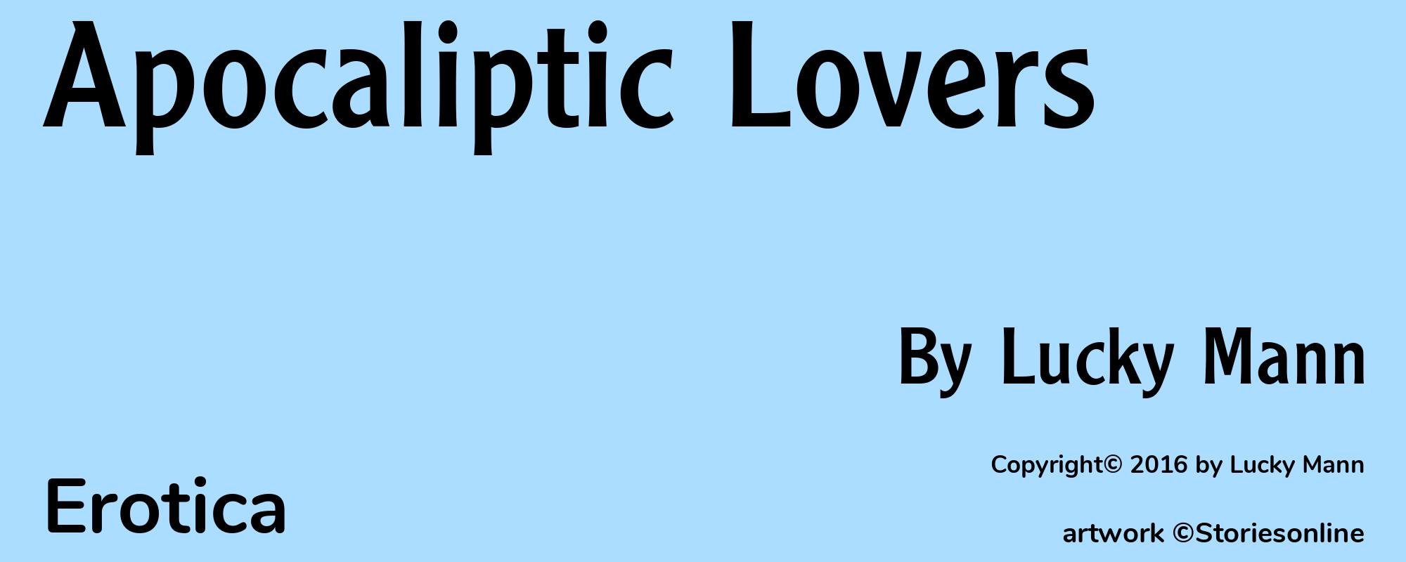 Apocaliptic Lovers - Cover