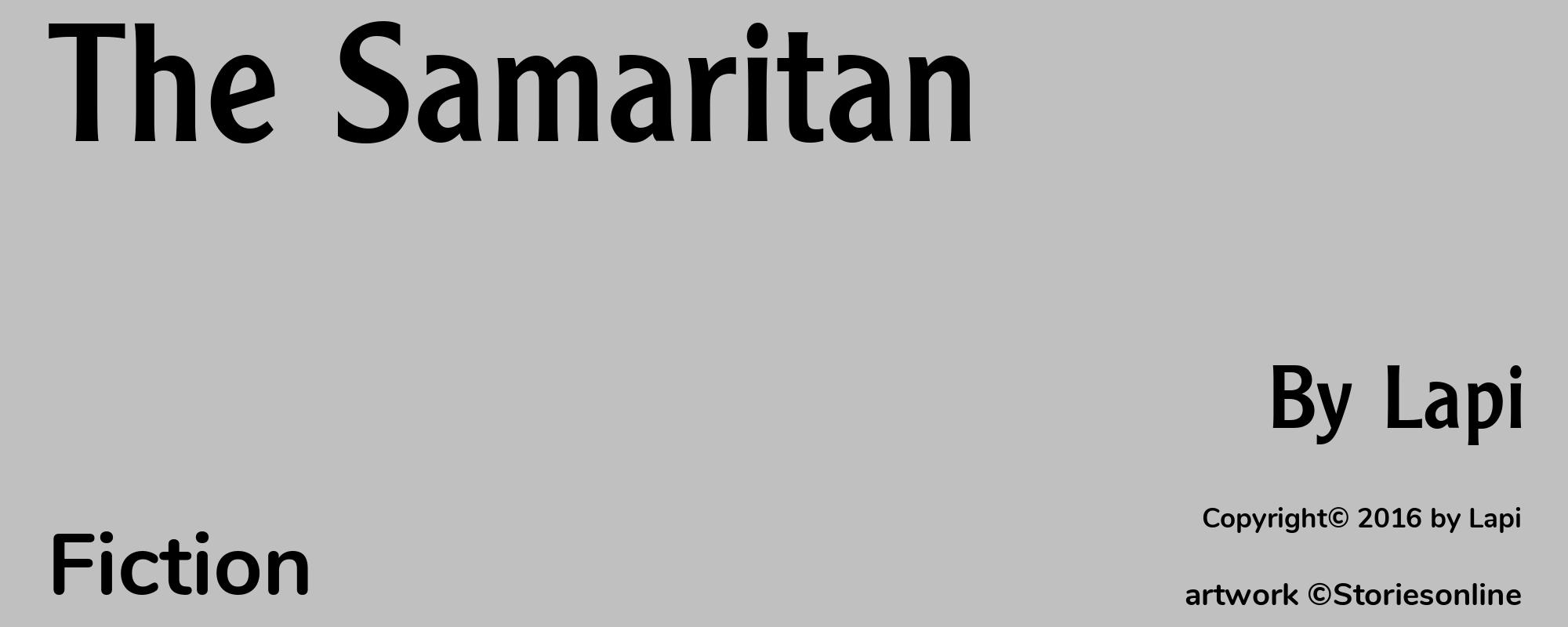 The Samaritan - Cover