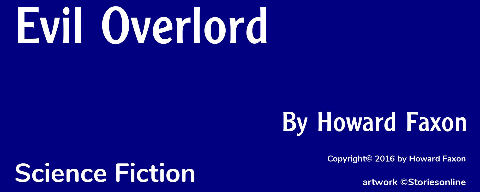 Evil Overlord - Cover