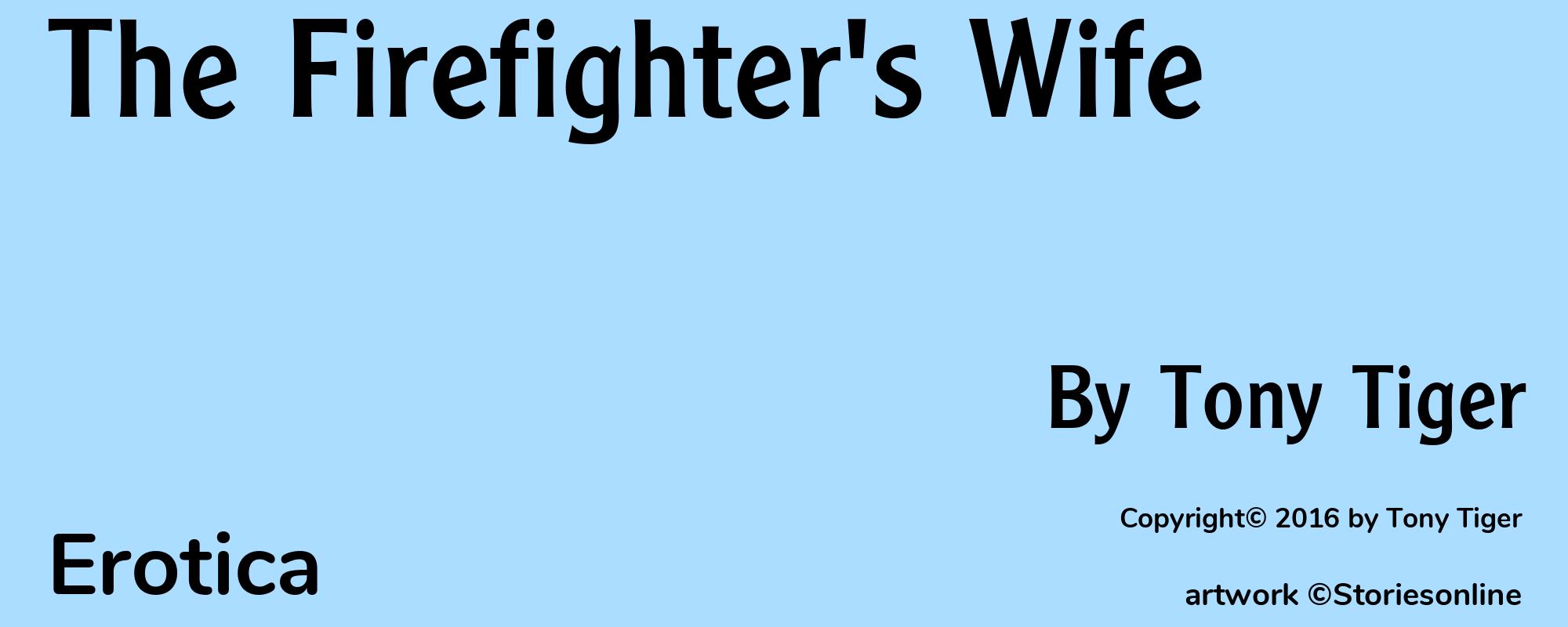 The Firefighter's Wife - Cover