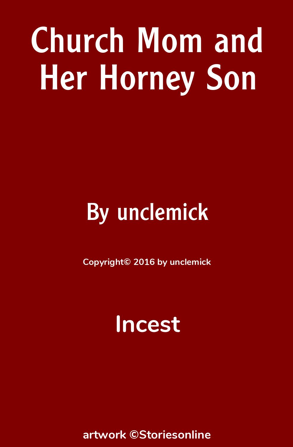 Church Mom and Her Horney Son - Incest Sex Story