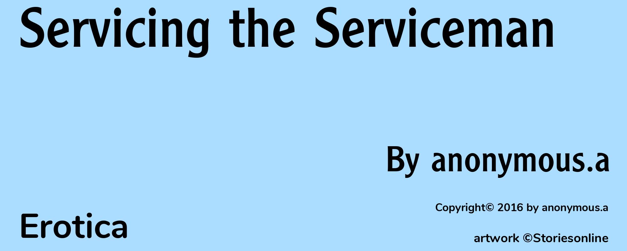 Servicing the Serviceman - Cover