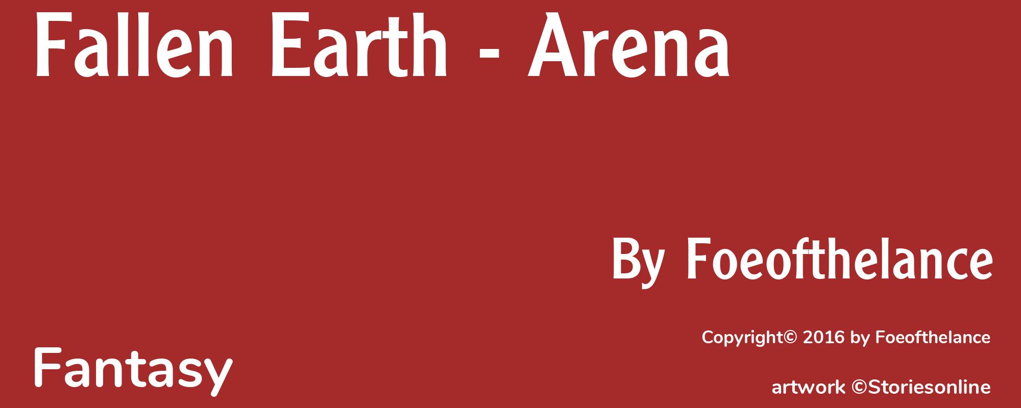 Fallen Earth - Arena - Cover