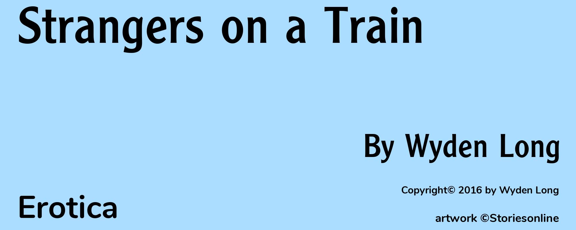 Strangers on a Train - Cover
