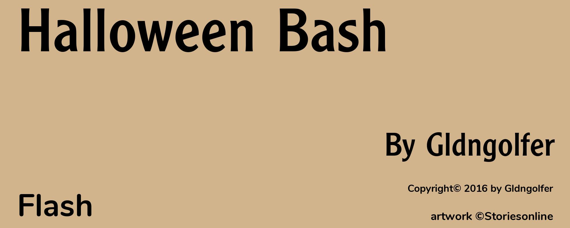 Halloween Bash - Cover