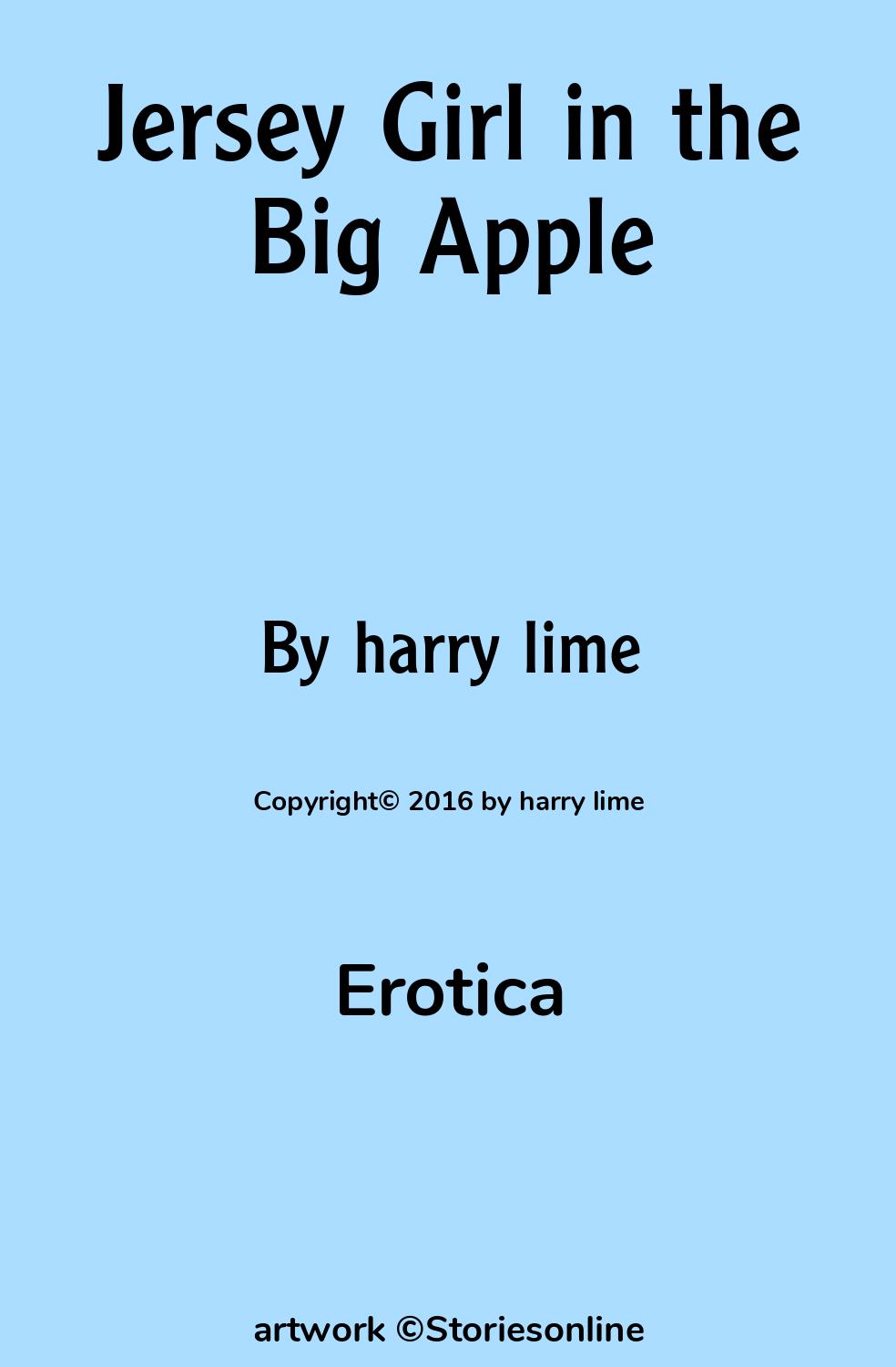 Erotica Sex Story: Jersey Girl in the Big Apple: Chapter 4 by harry lime