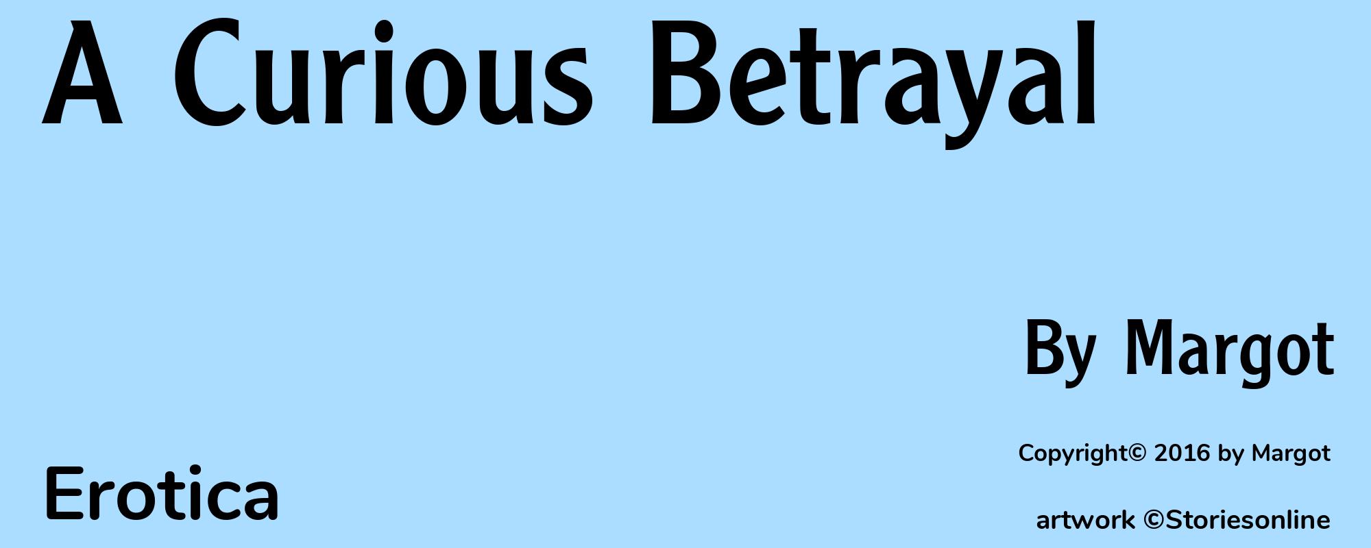A Curious Betrayal - Cover
