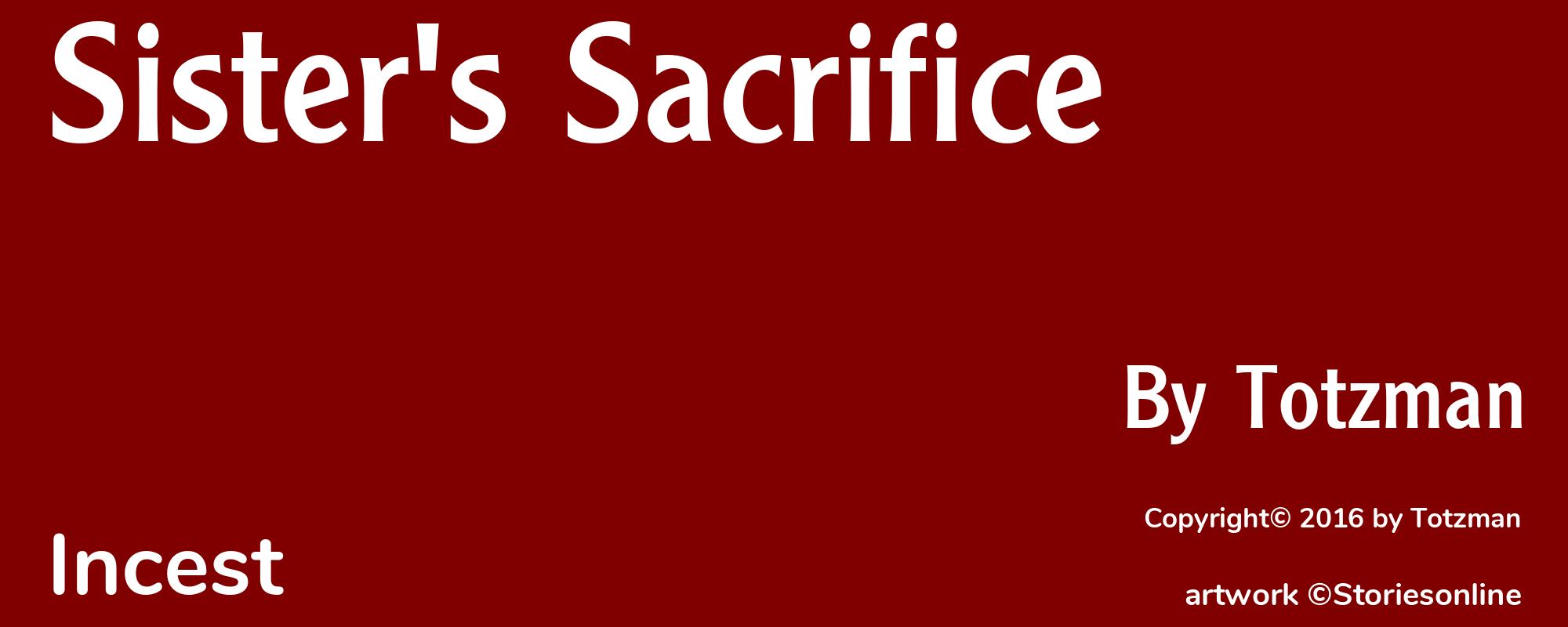 Sister's Sacrifice - Cover