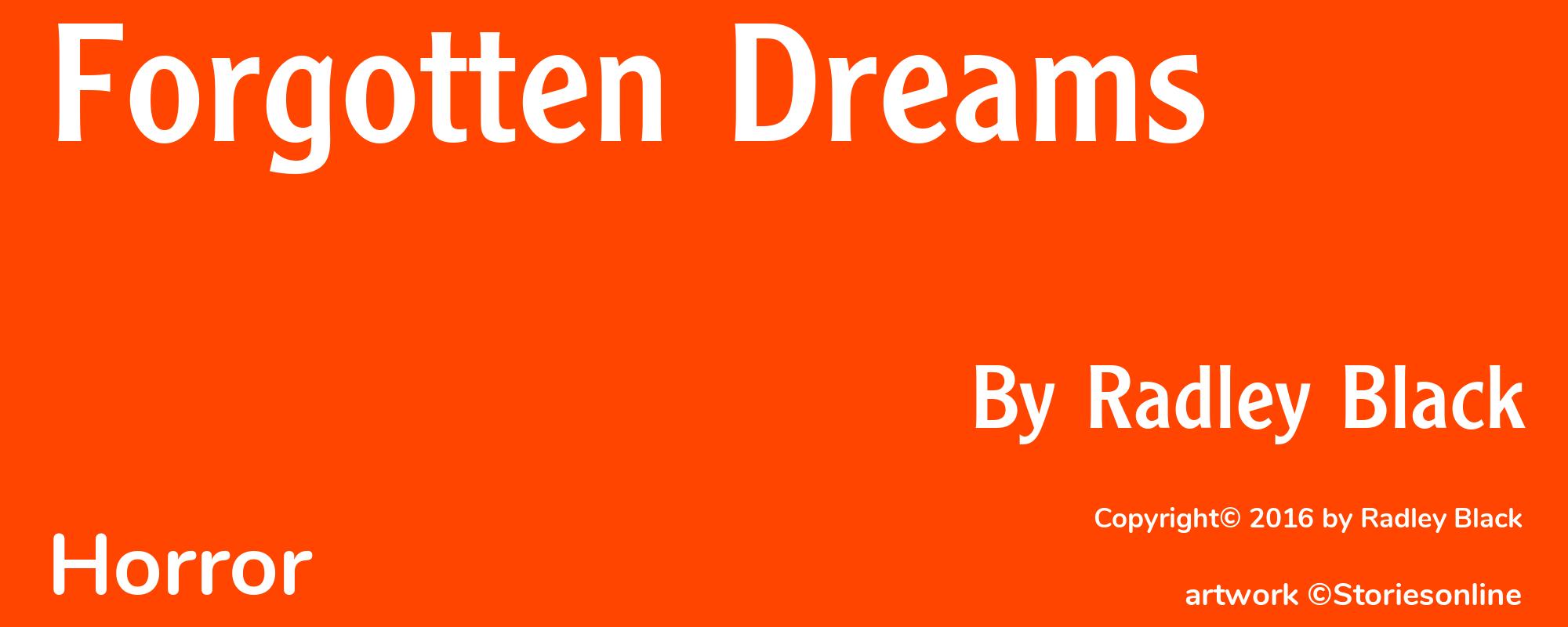 Forgotten Dreams - Cover