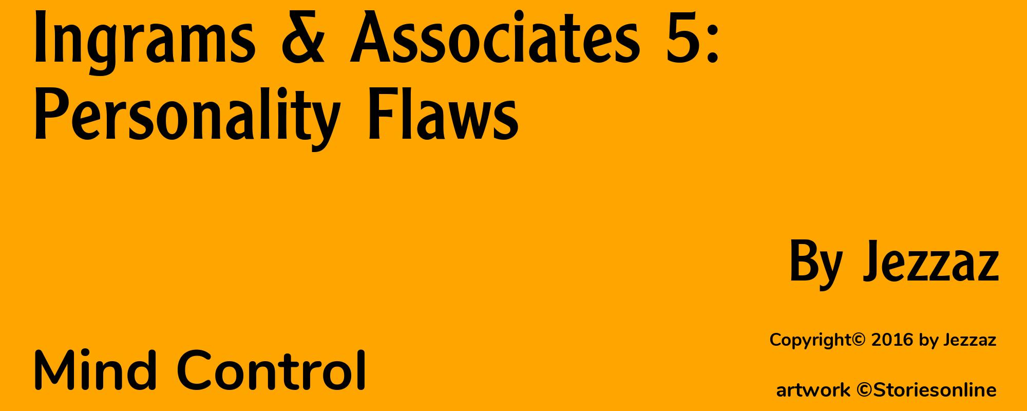 Ingrams & Associates 5: Personality Flaws - Cover