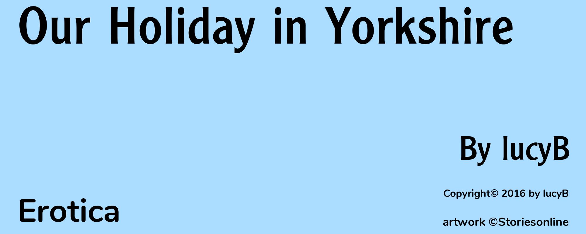 Our Holiday in Yorkshire - Cover