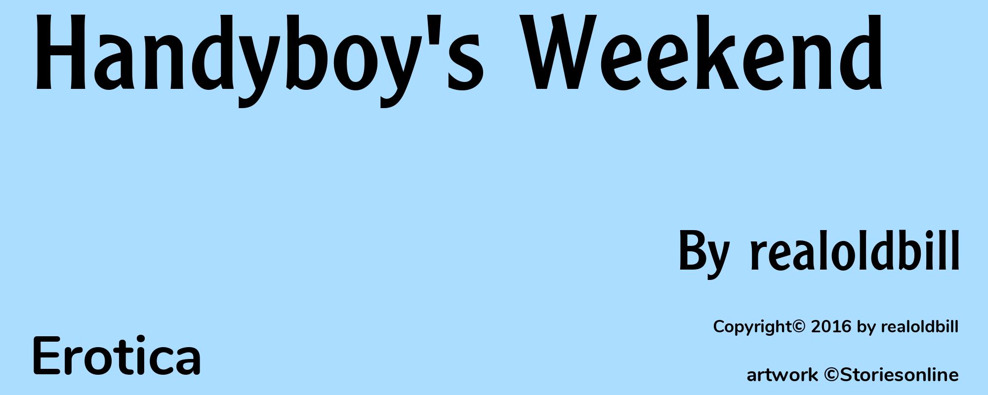 Handyboy's Weekend - Cover