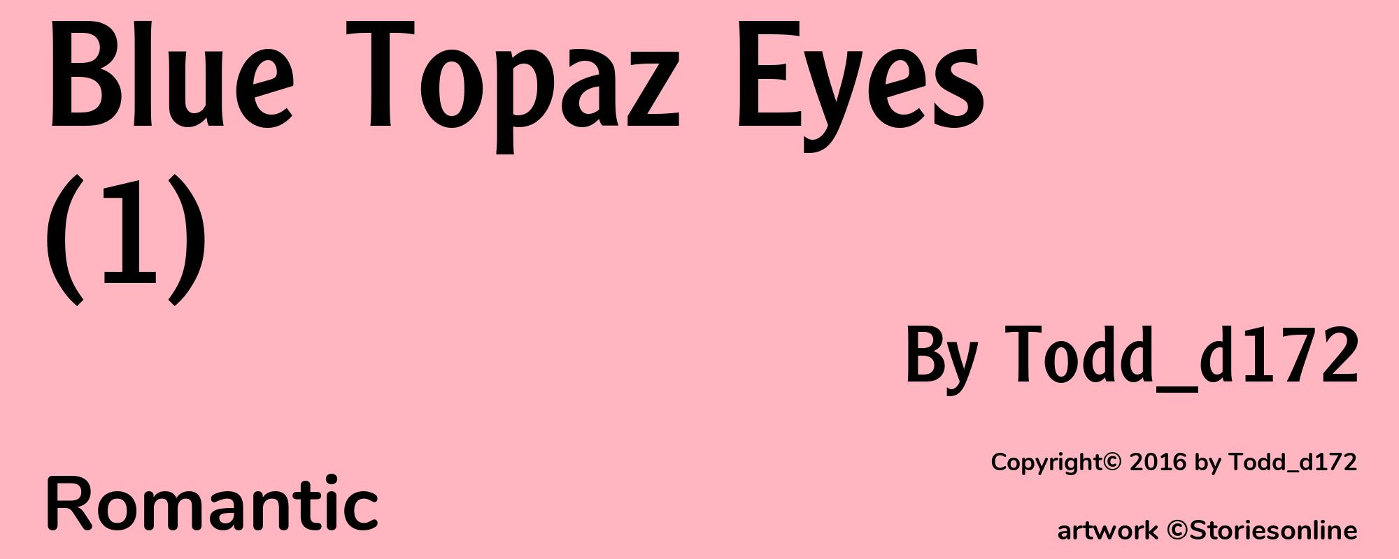 Blue Topaz Eyes (1) - Cover