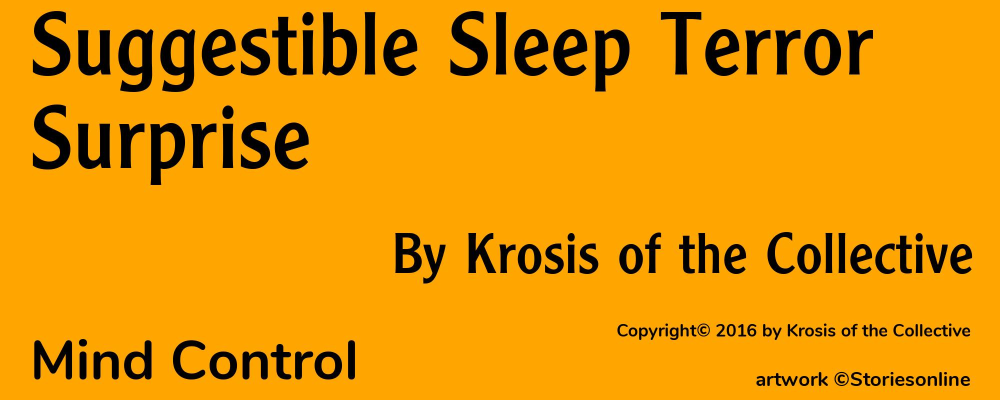 Suggestible Sleep Terror Surprise - Cover