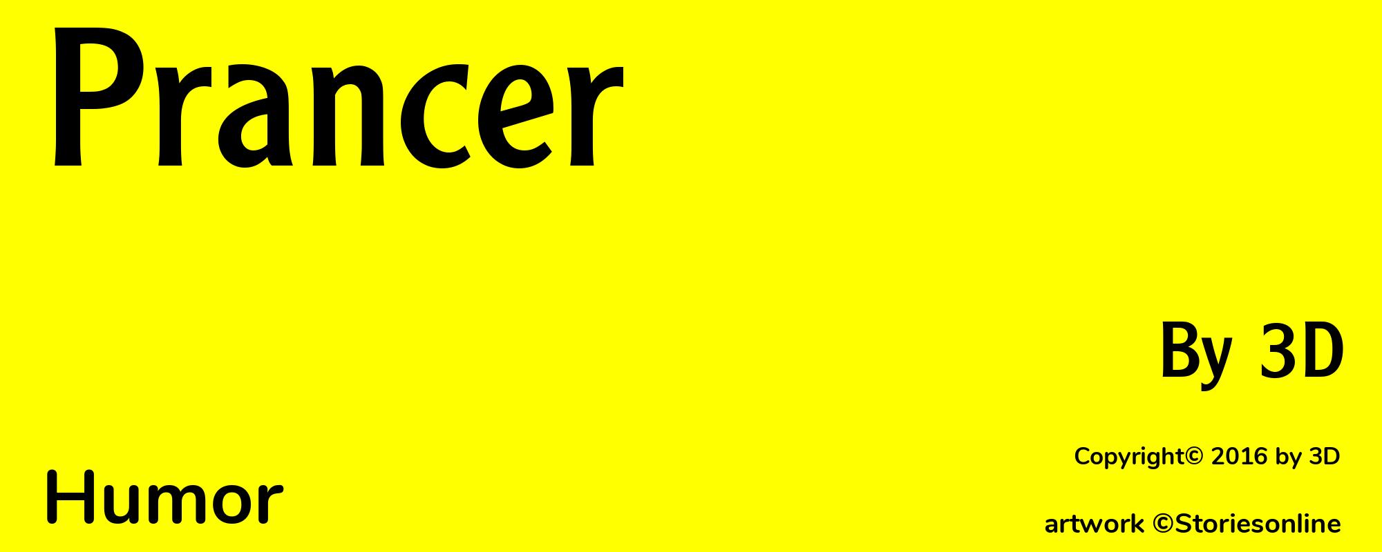 Prancer - Cover