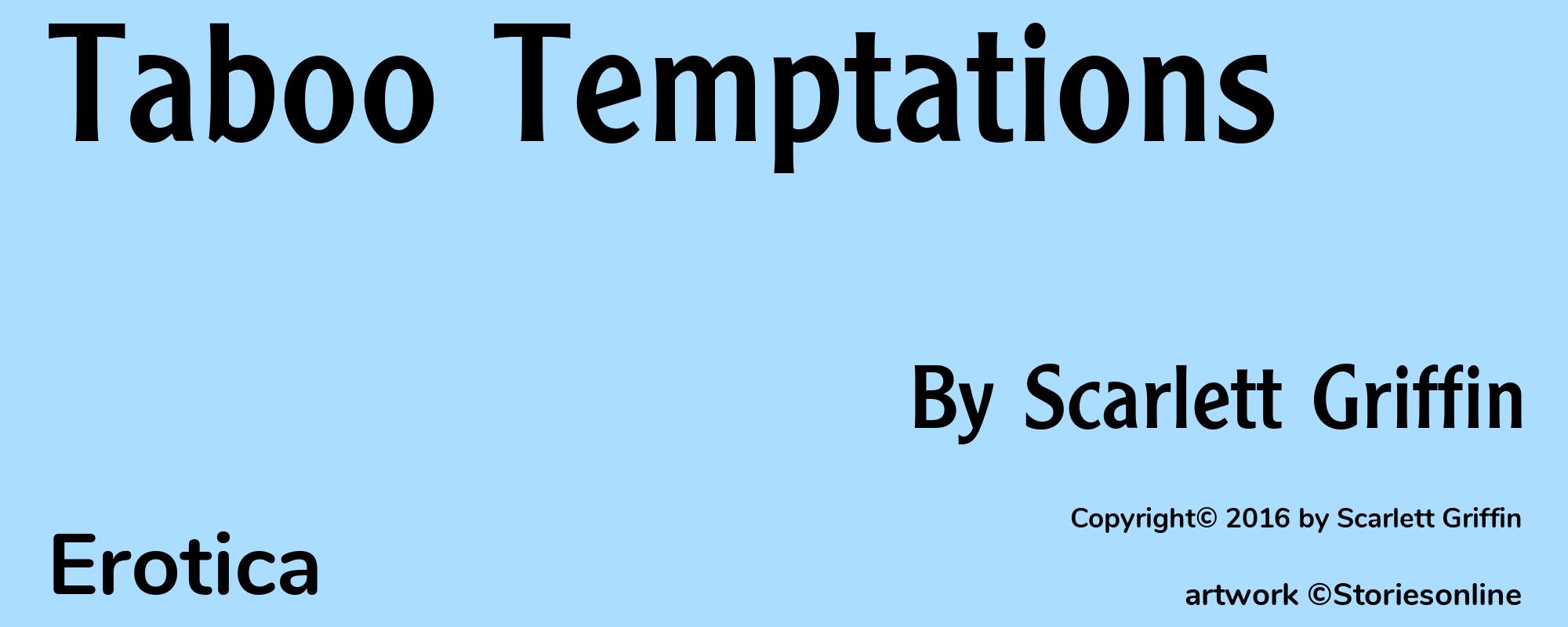 Taboo Temptations - Cover