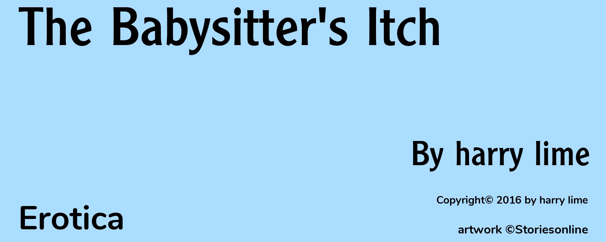 The Babysitter's Itch - Cover