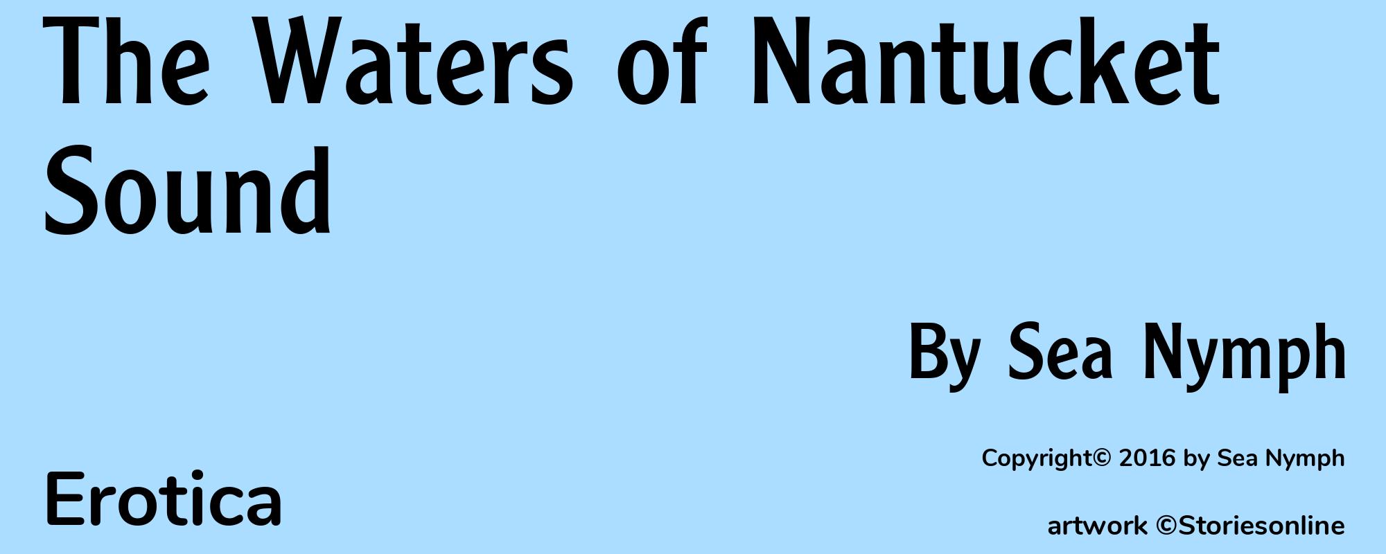 The Waters of Nantucket Sound - Cover