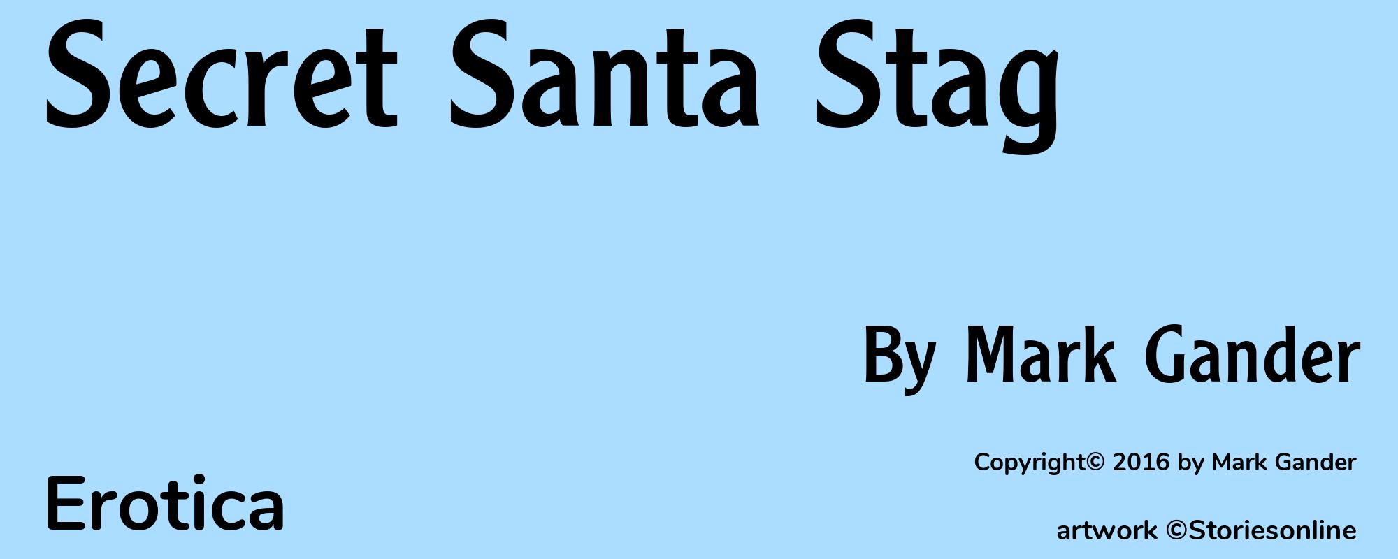 Secret Santa Stag - Cover