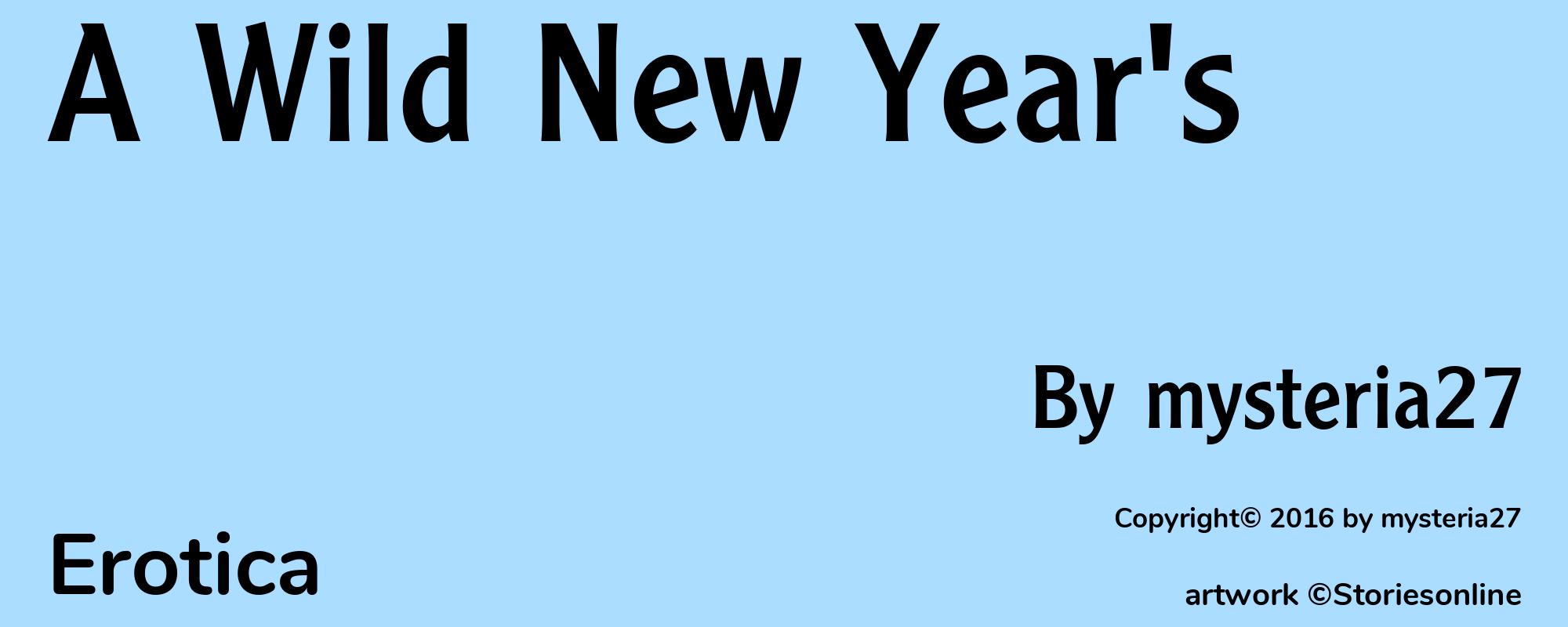 A Wild New Year's - Cover