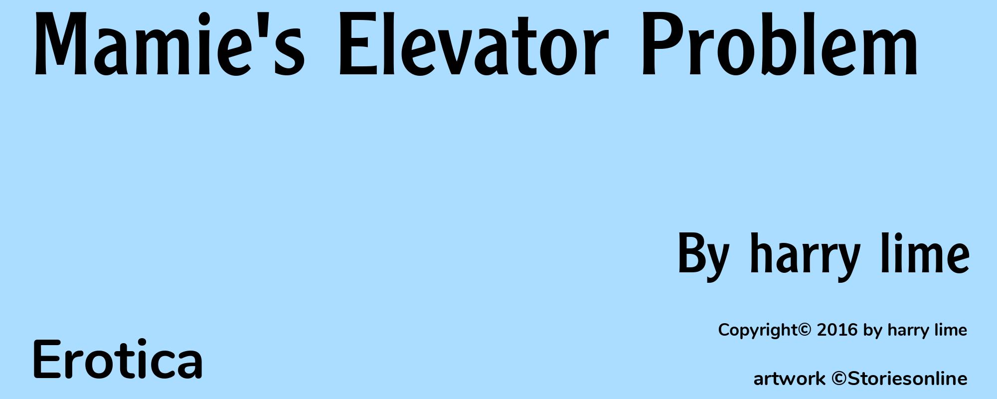 Mamie's Elevator Problem - Cover