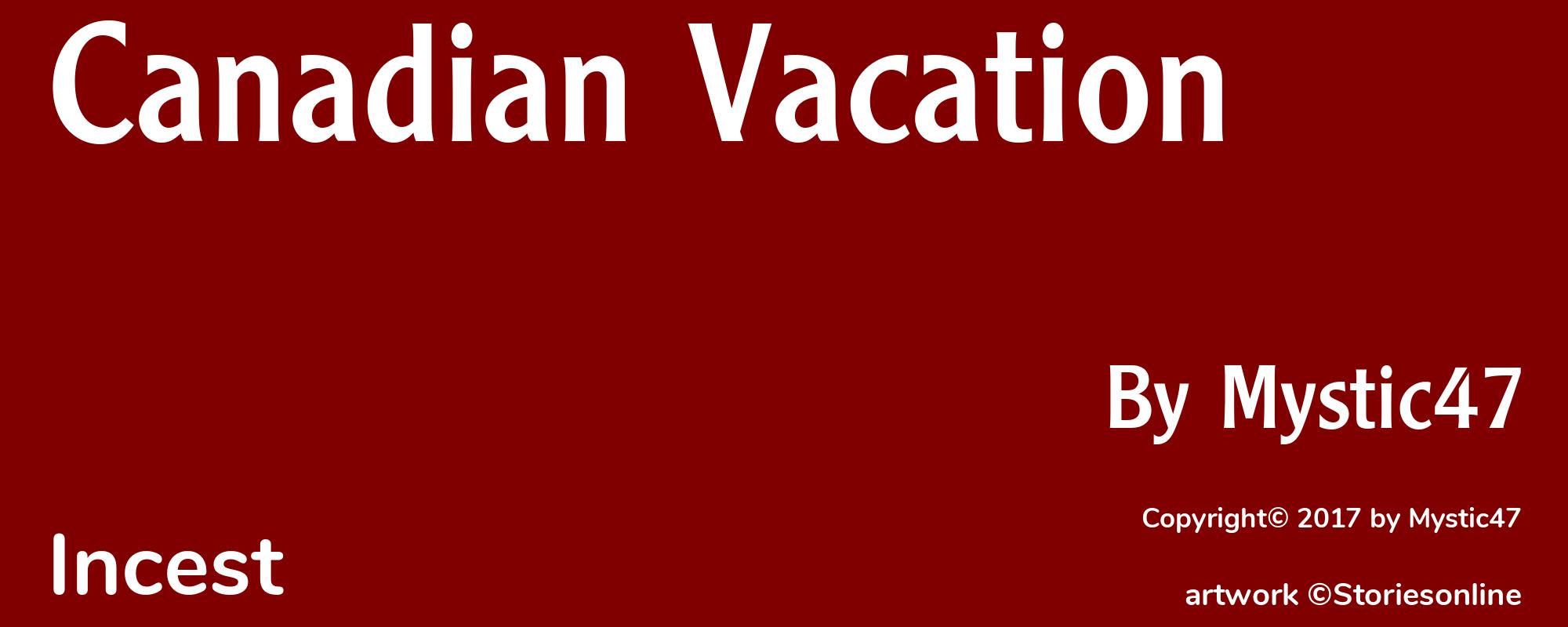 Canadian Vacation - Cover