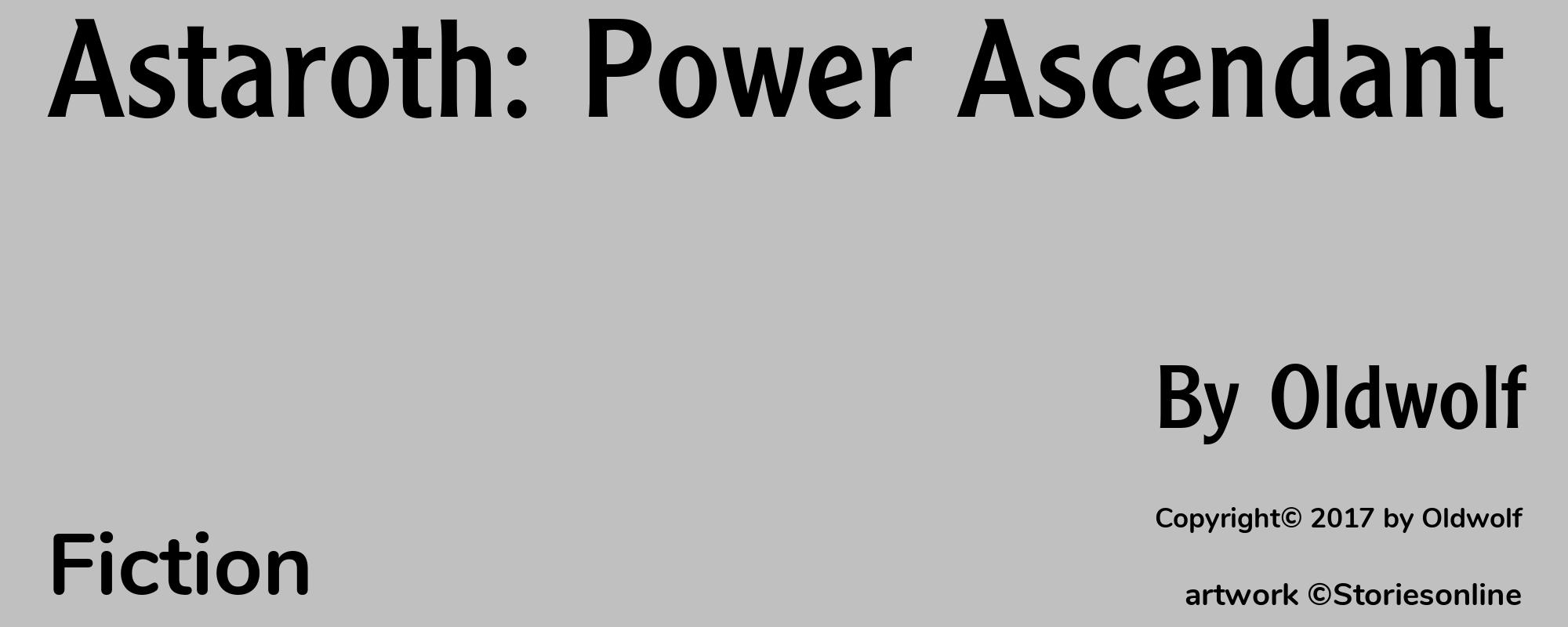 Astaroth: Power Ascendant - Cover