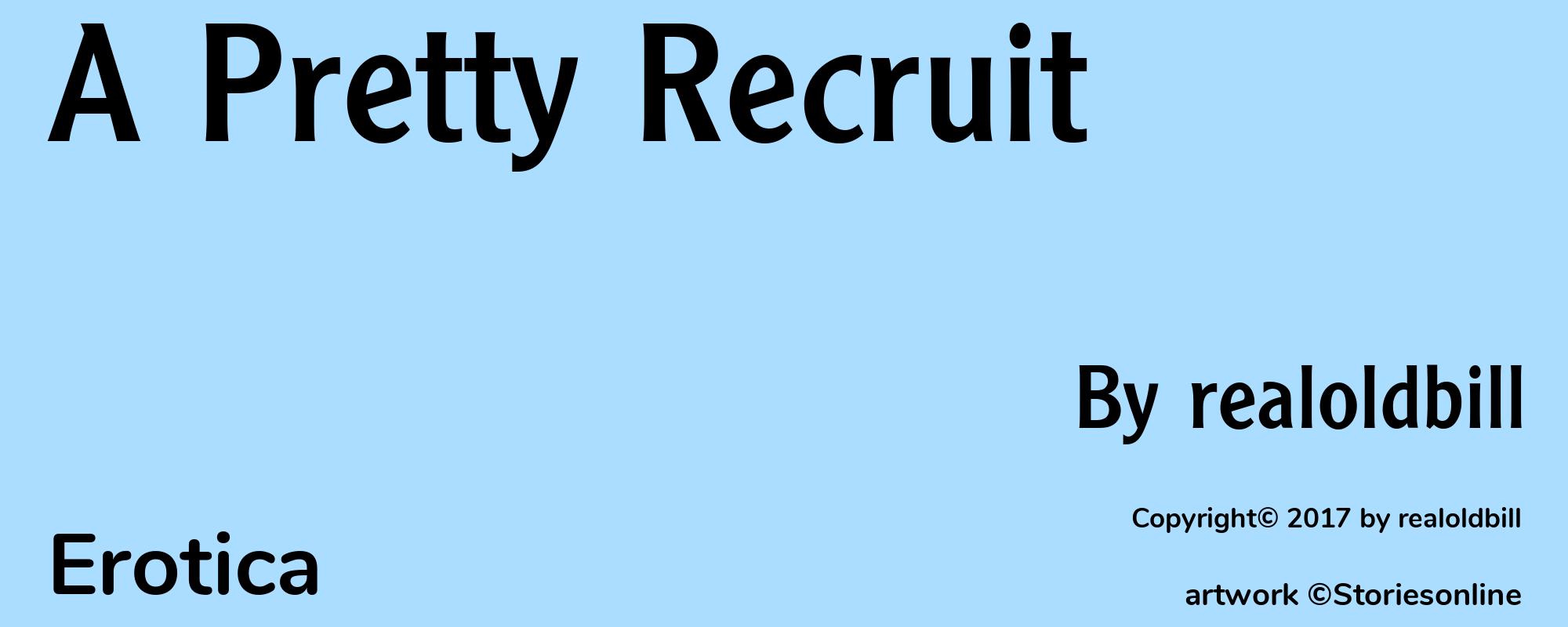 A Pretty Recruit - Cover