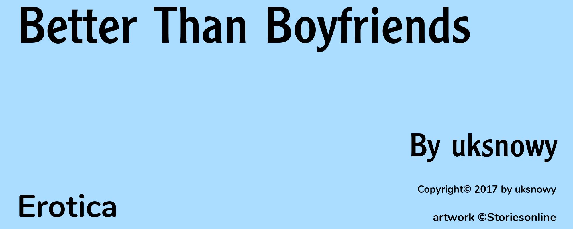 Better Than Boyfriends - Cover