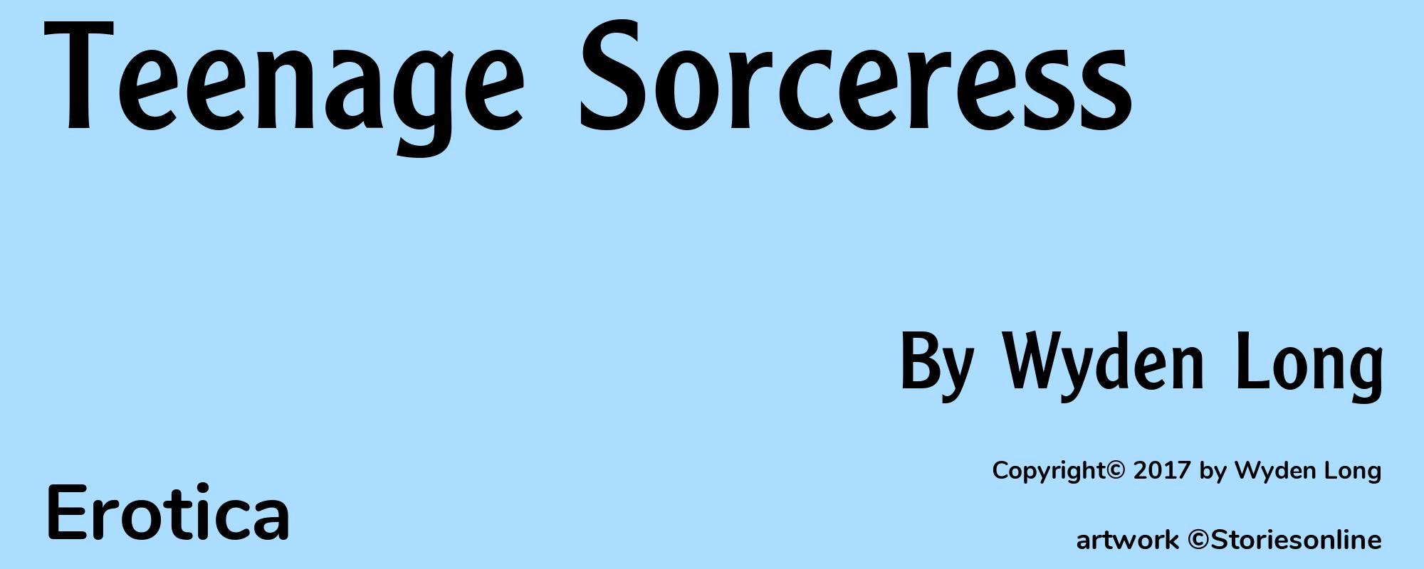 Teenage Sorceress - Cover