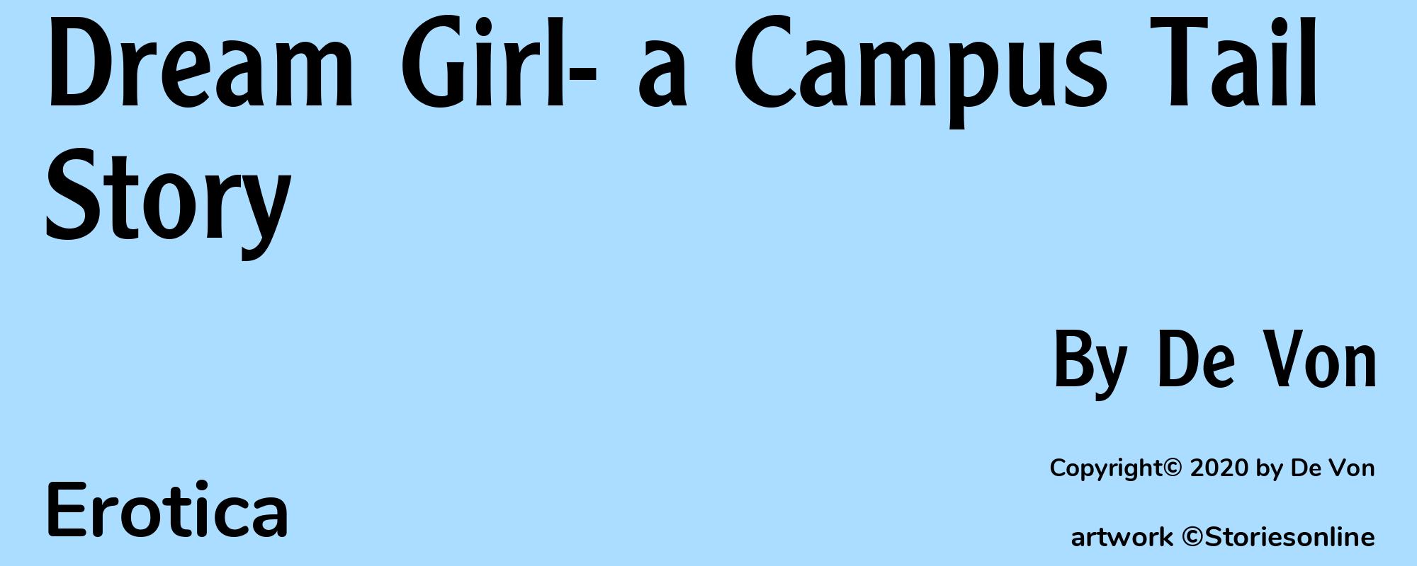 Dream Girl- a Campus Tail Story - Cover