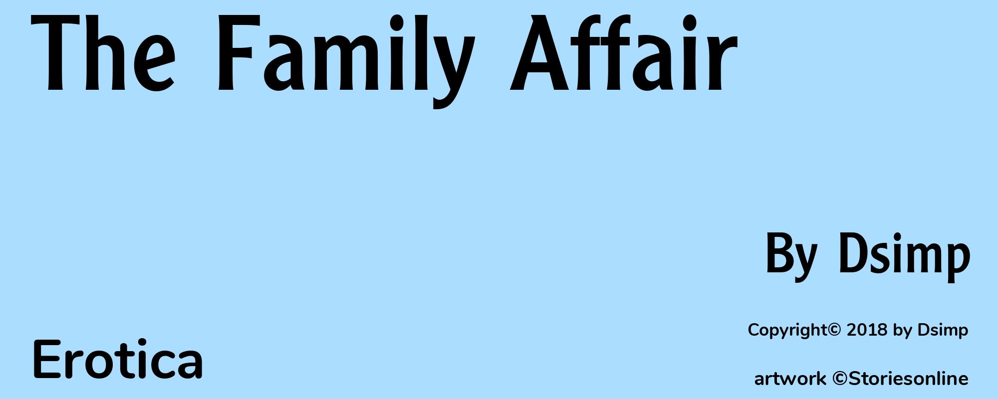 The Family Affair - Cover