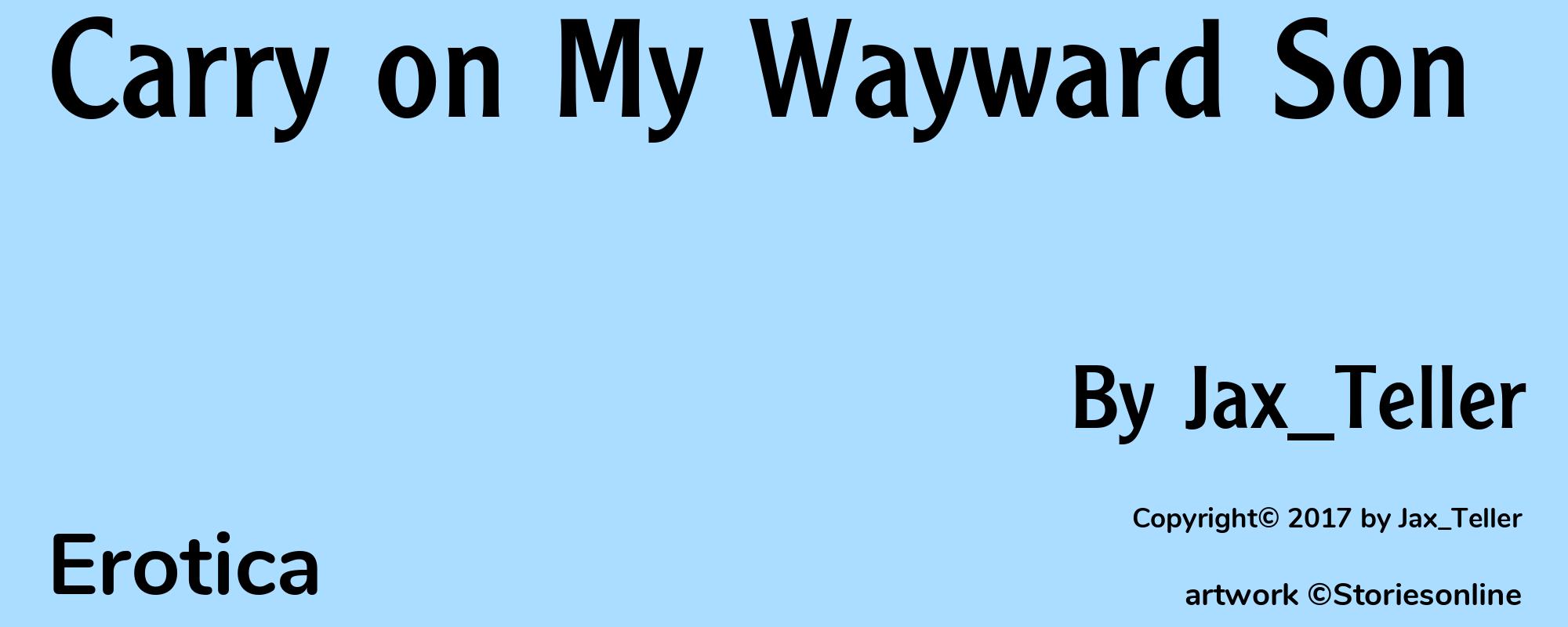 Carry on My Wayward Son - Cover