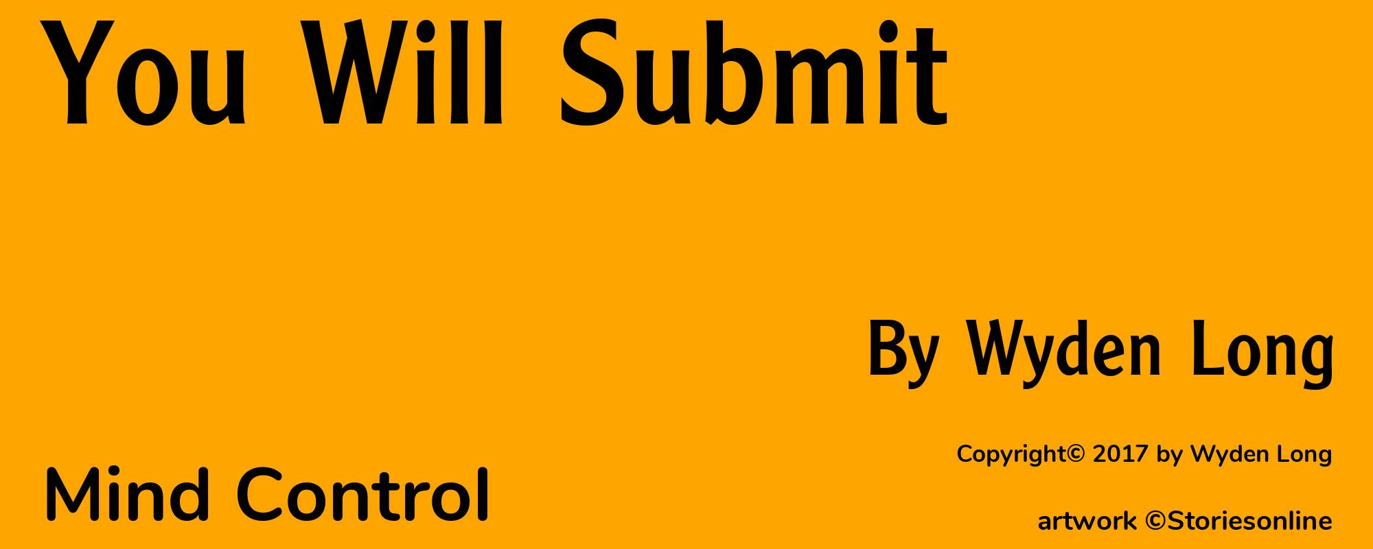 You Will Submit - Cover