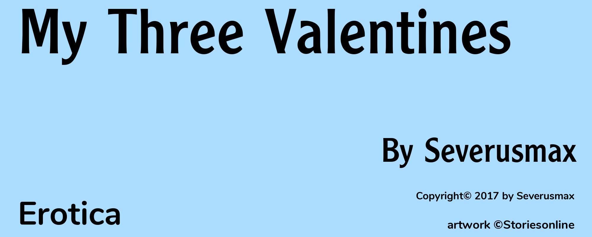 My Three Valentines - Cover