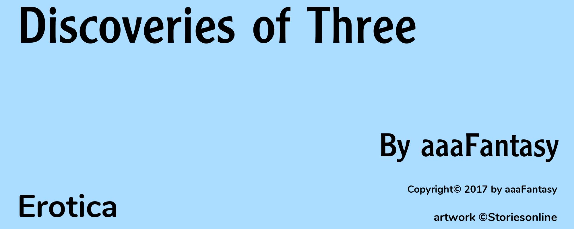 Discoveries of Three - Cover