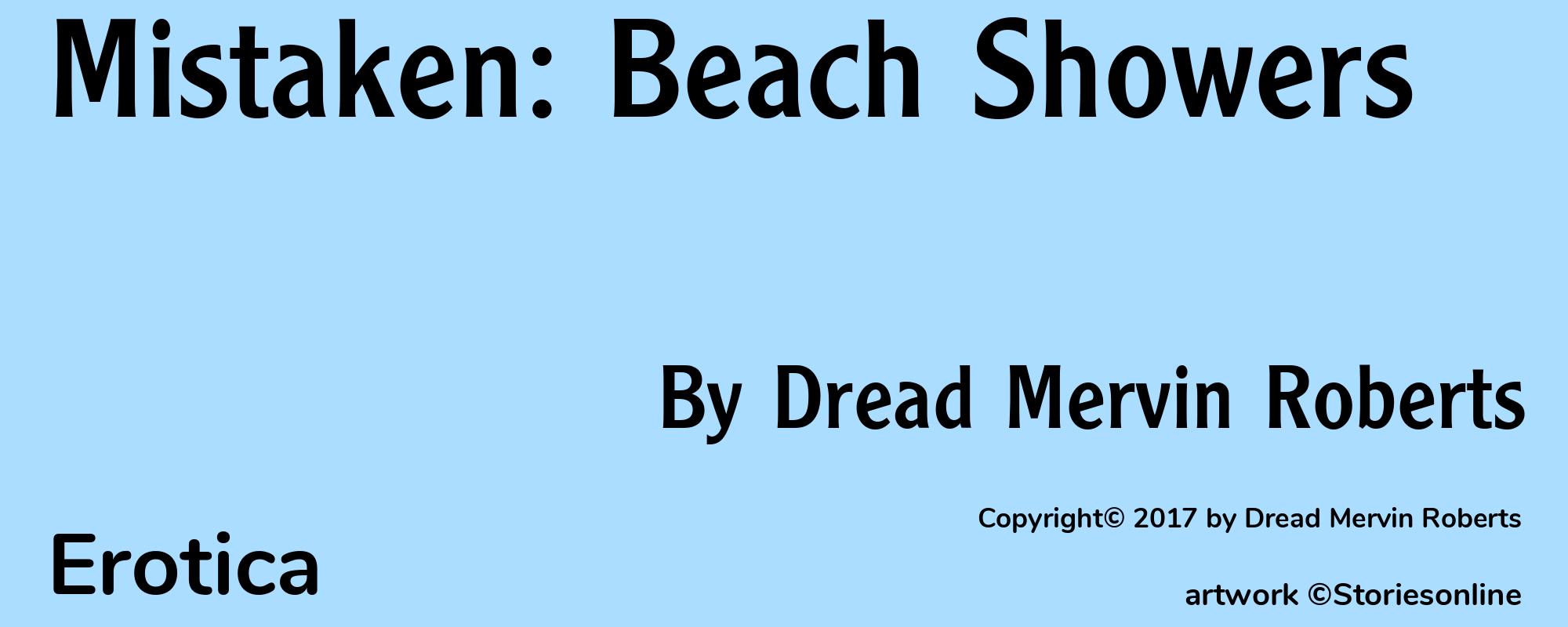 Mistaken: Beach Showers - Cover