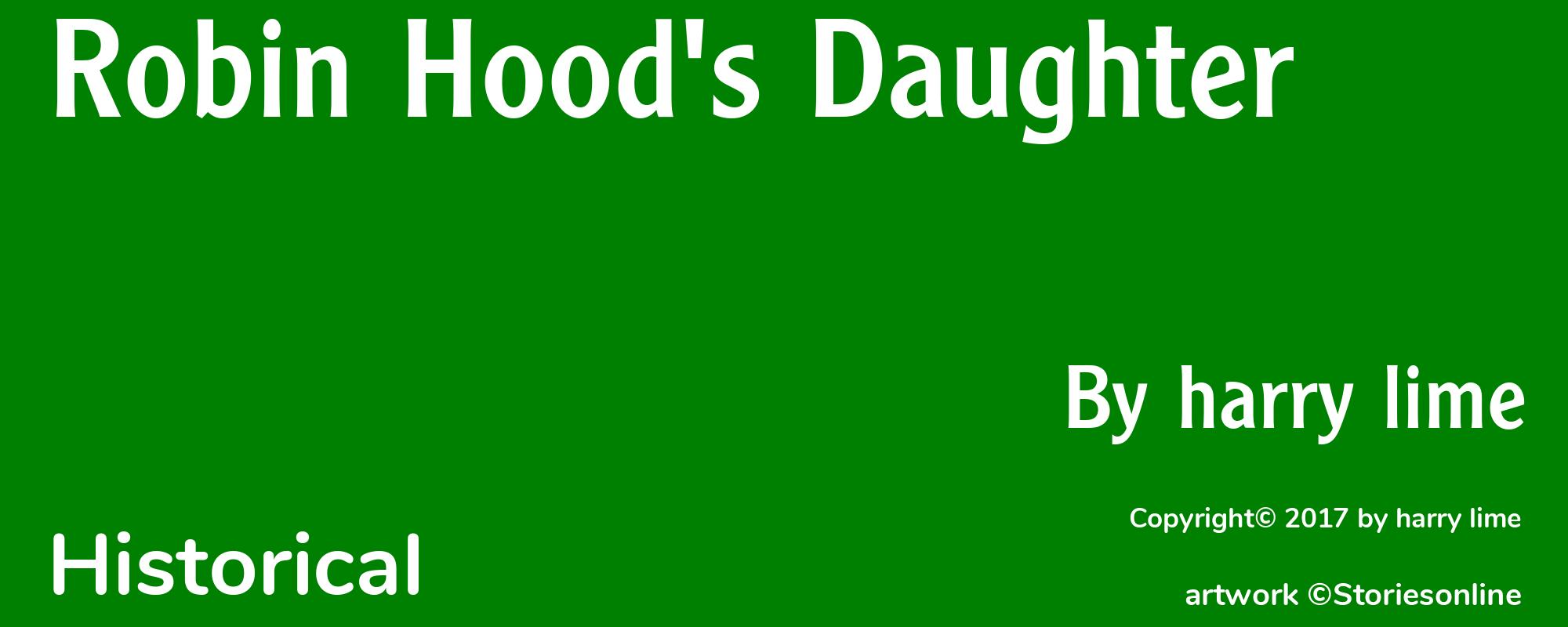 Robin Hood's Daughter - Cover