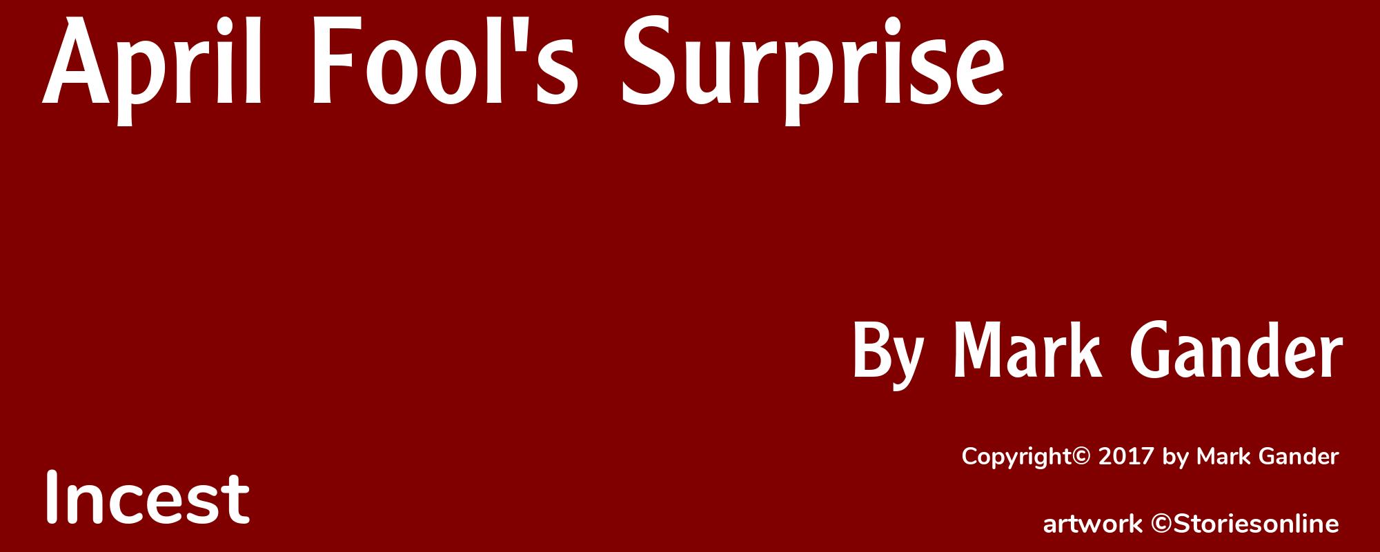 April Fool's Surprise - Cover