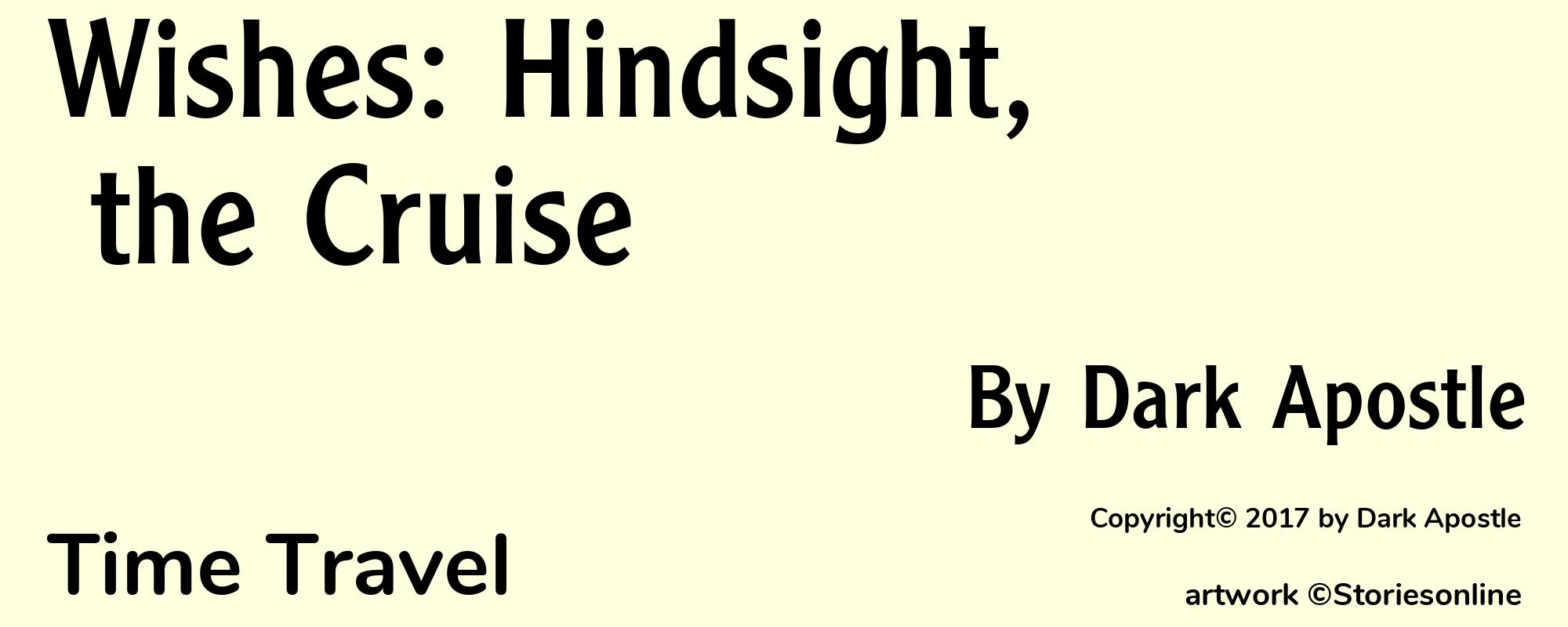 Wishes: Hindsight, the Cruise - Cover
