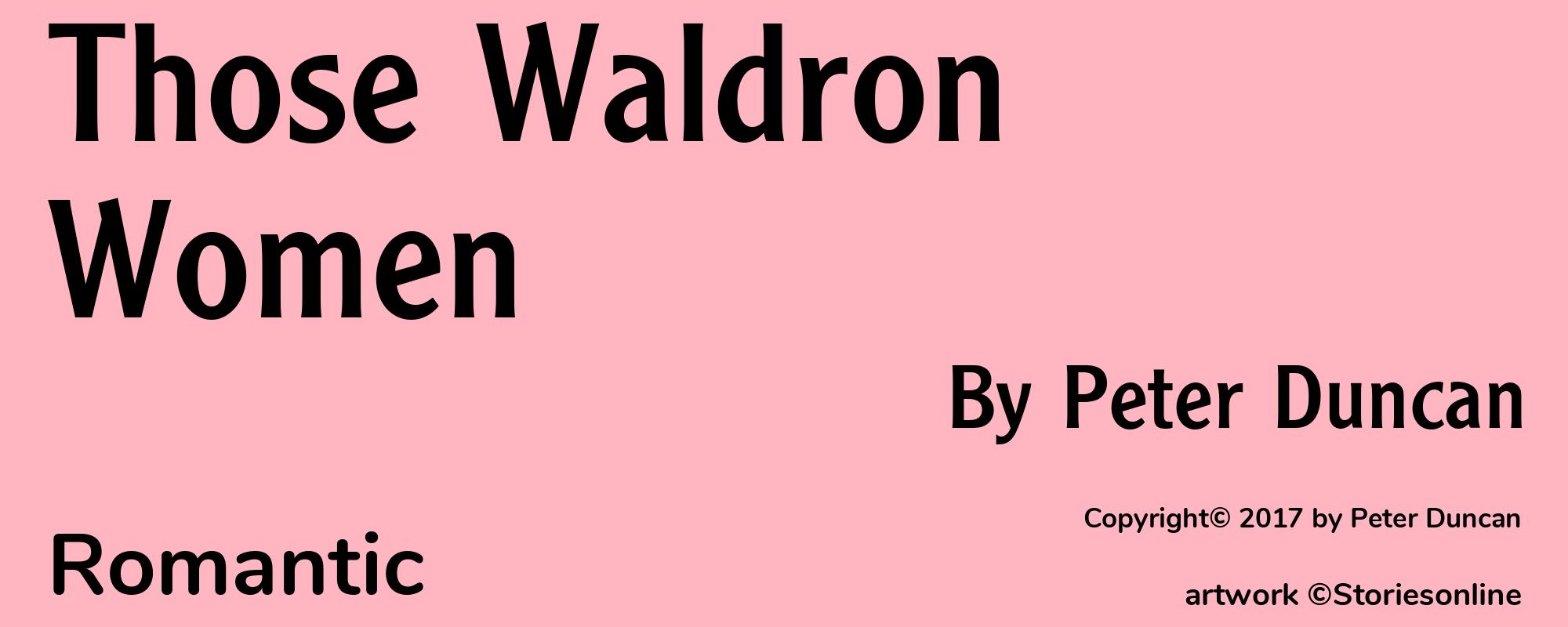 Those Waldron Women - Cover