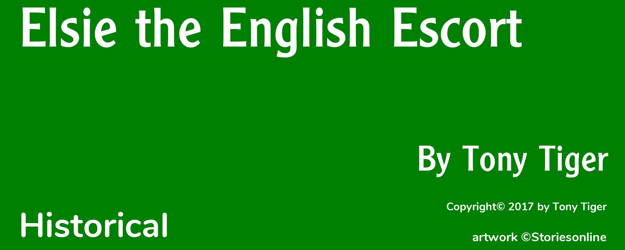 Elsie the English Escort - Cover
