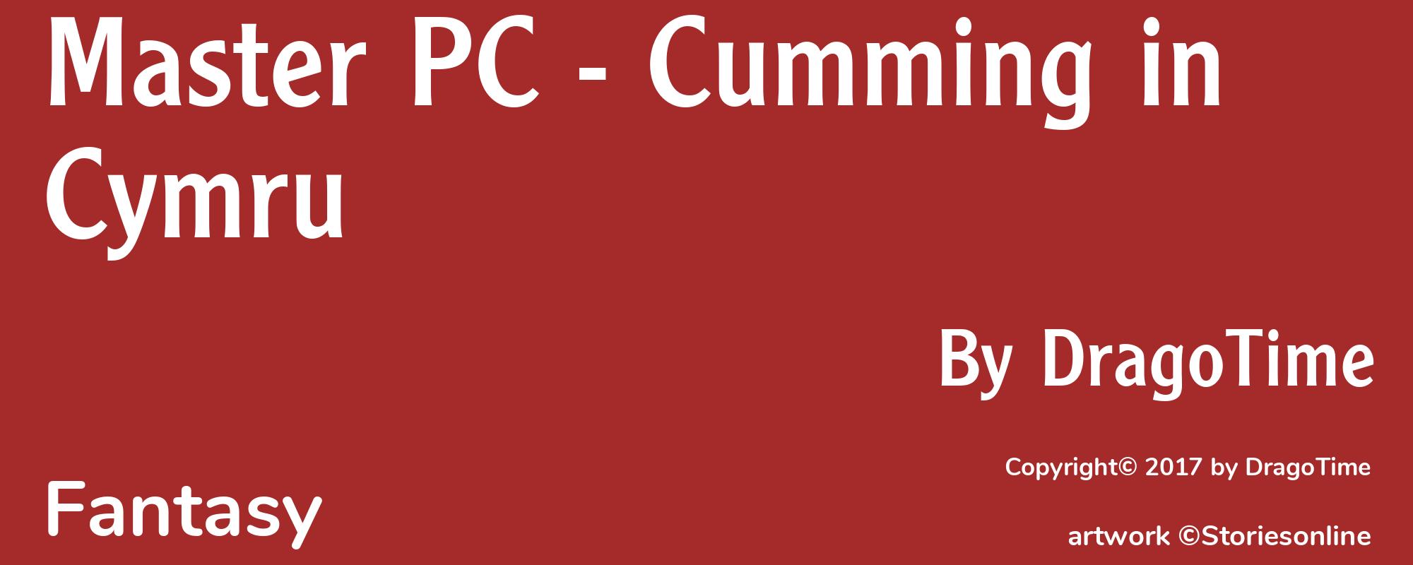Master PC - Cumming in Cymru - Cover