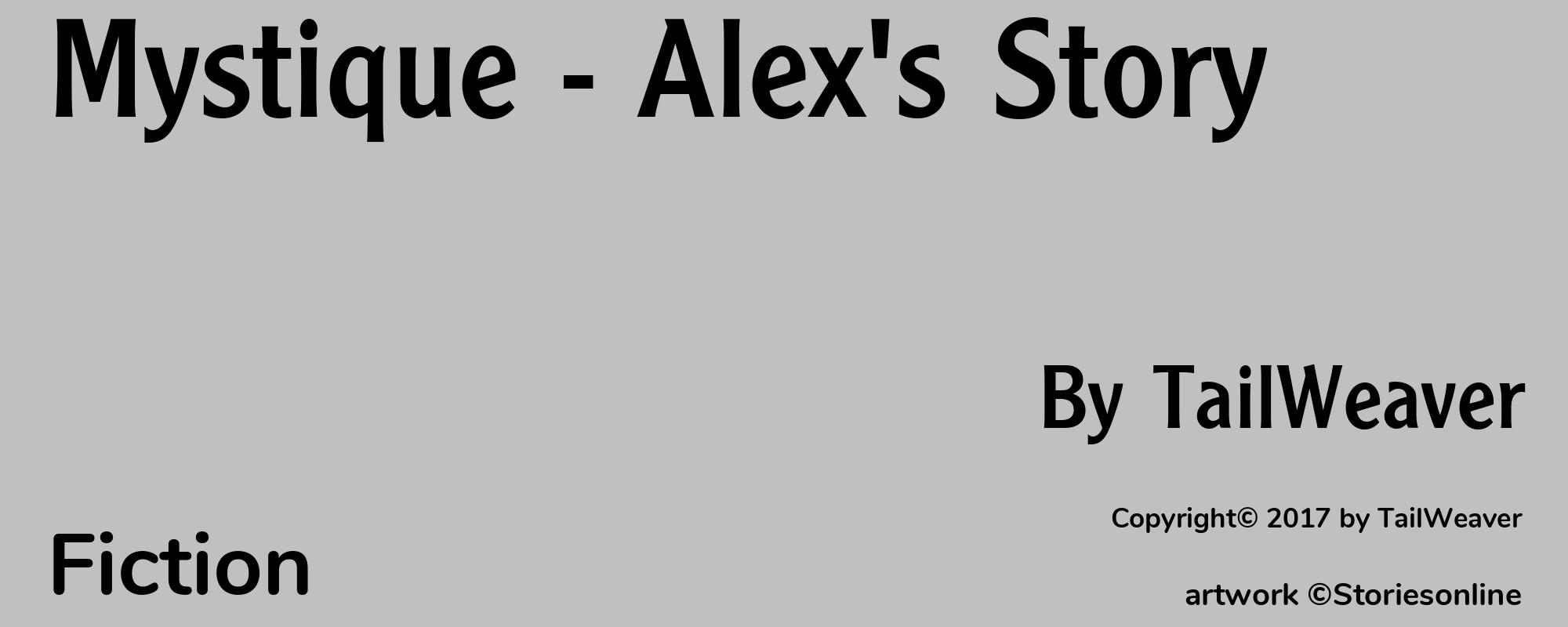 Mystique - Alex's Story - Cover