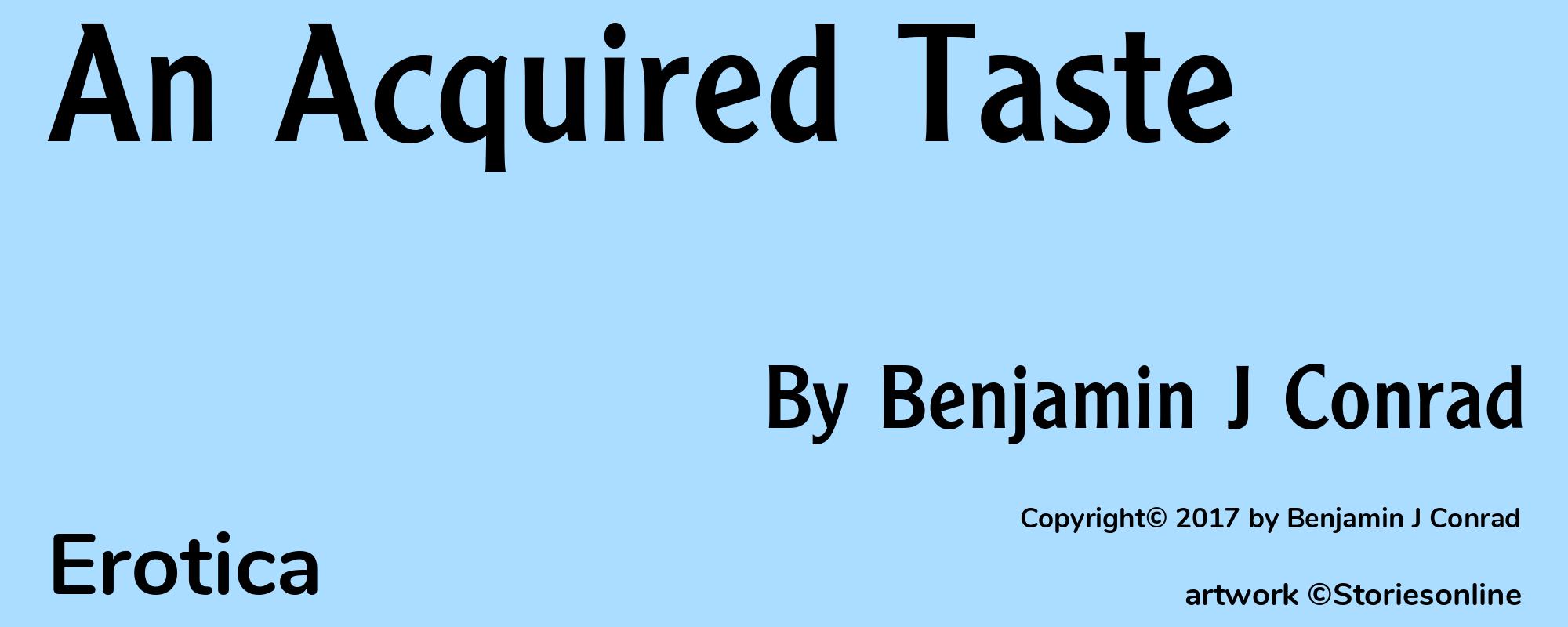 An Acquired Taste - Cover