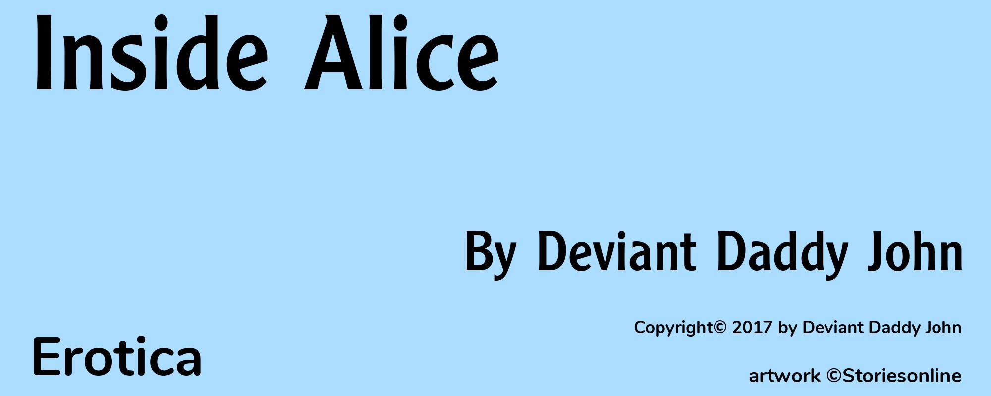 Inside Alice - Cover