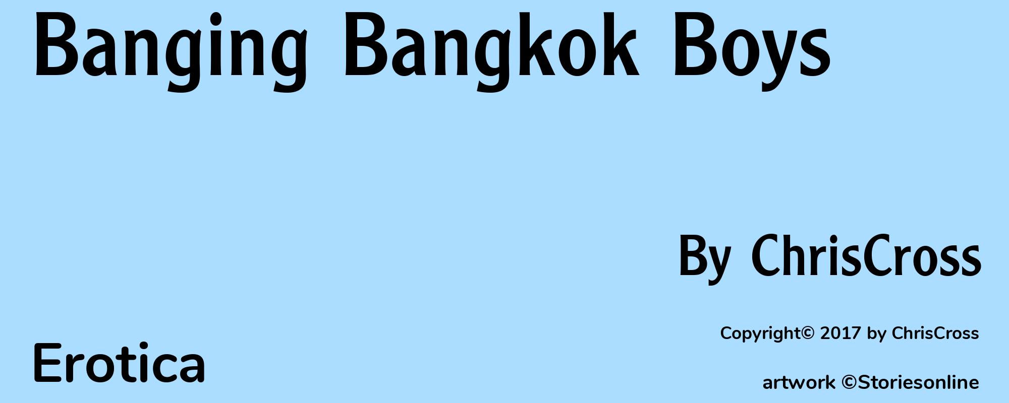 Banging Bangkok Boys - Cover