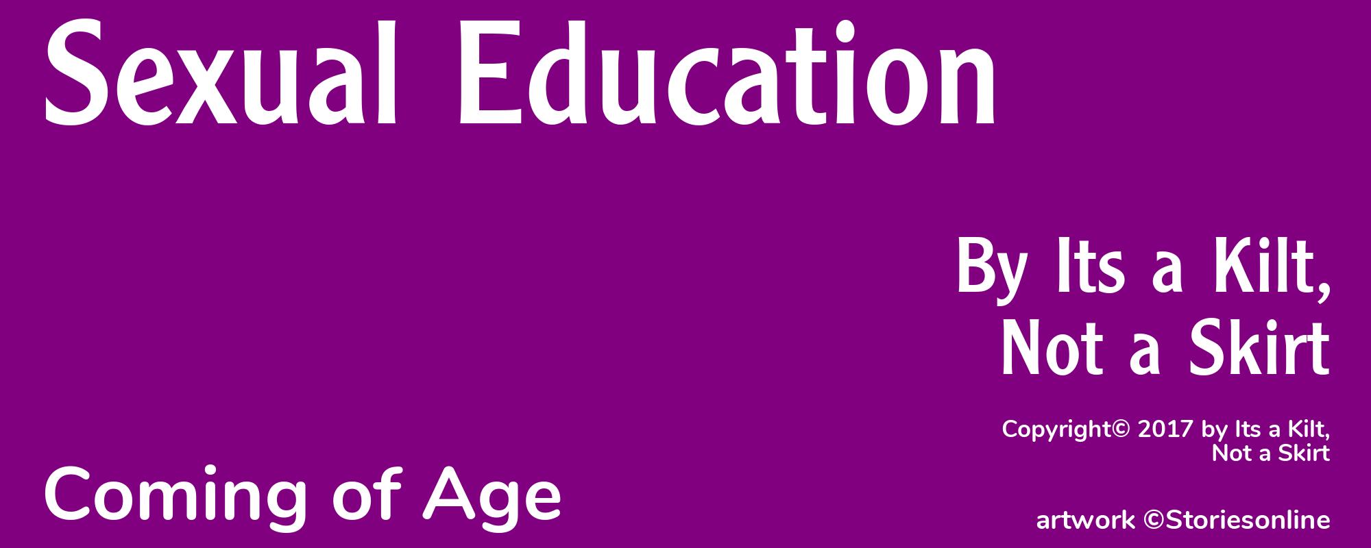 Sexual Education - Cover