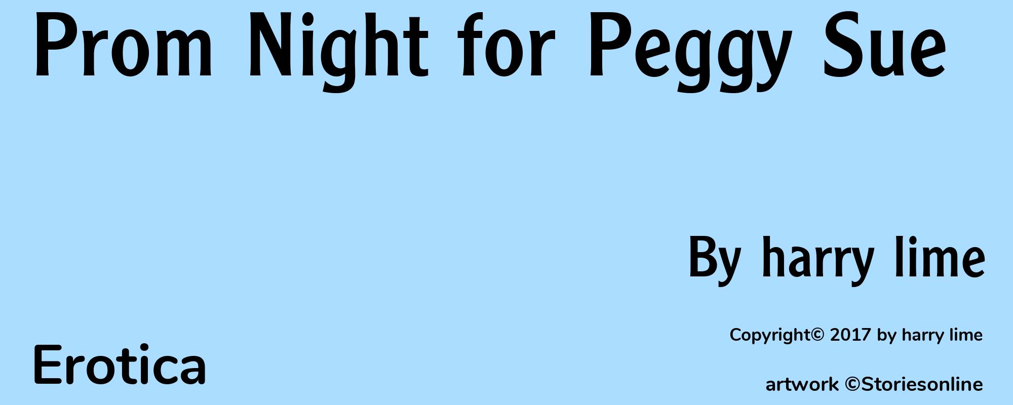 Prom Night for Peggy Sue - Cover