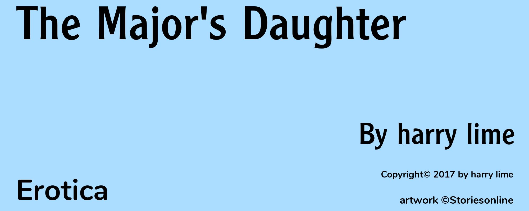 The Major's Daughter - Cover